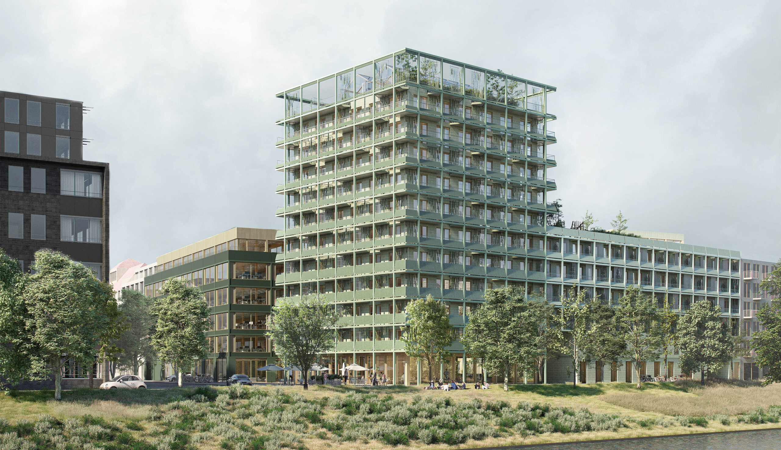Visualisierng Goslarer Ufer Copyright: allmannwappner